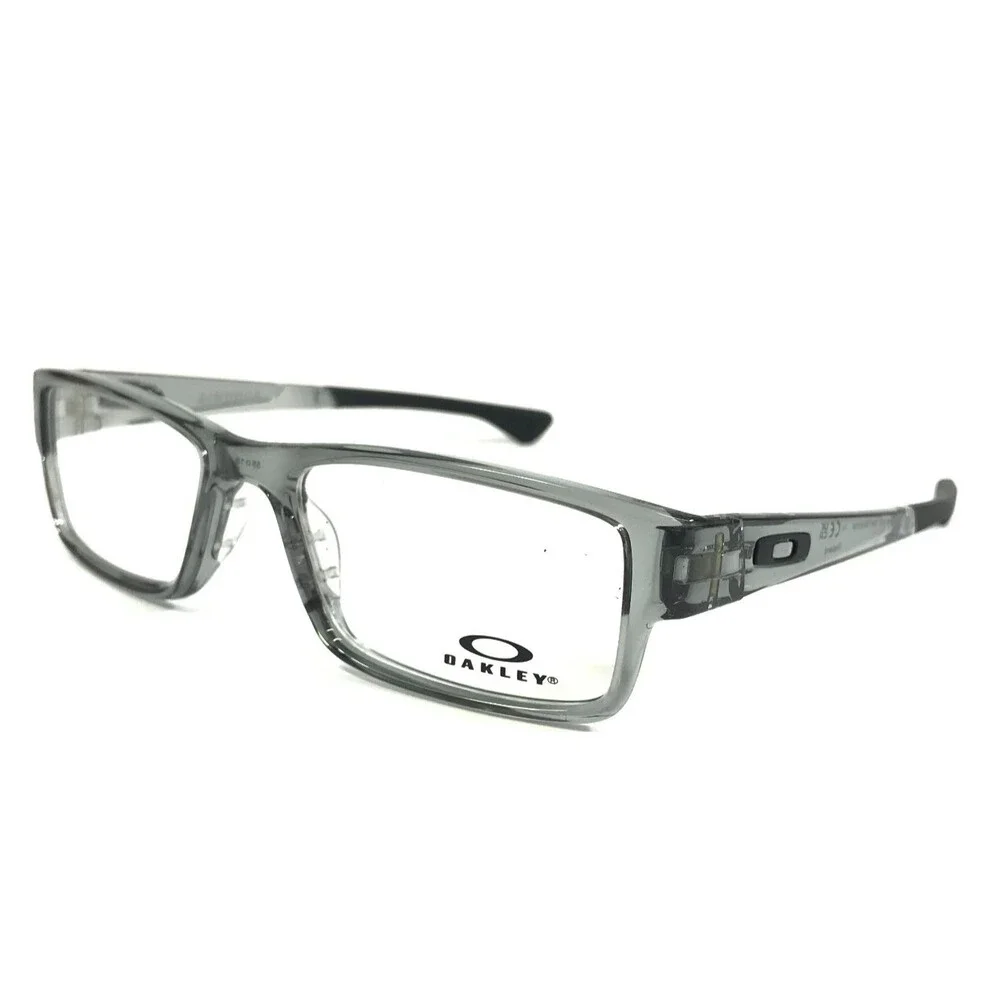 Oakley Eyeglasses Frames Airdrop OX8046-0355 Grey Shadow Rectangle 55-18-143